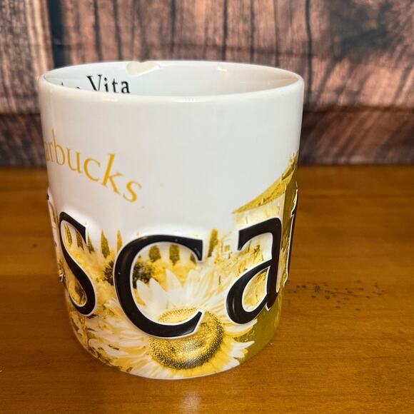 2003 Starbucks Tuscany Barista Italian Edition II Collector's Mug 20 Oz - Picture 5 of 8